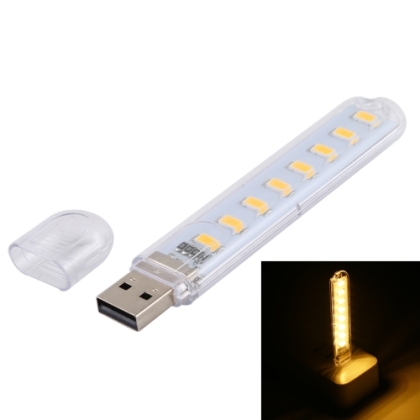 USB 3W 8xLED осветител