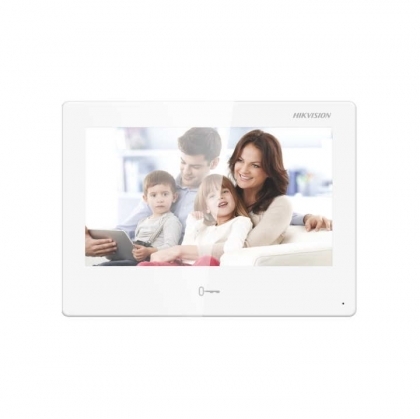 Мониторен панел 7  инча WiFi Touch-Screen DS-KH6320-WTE2- W бял