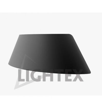 LED плафон ЕFES 9W 4000K 220V OSRAM IP54 графит Lightex 504AF0004275