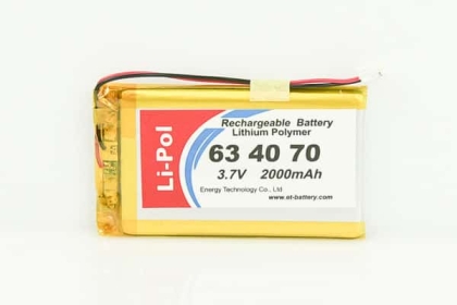 Литиево-полимерна батерия със защита LP634070-PCM 900000118