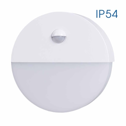 LED аплик със сензор за движение 10W   IP54