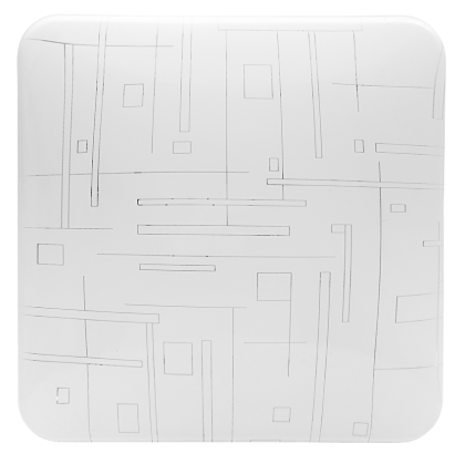 ДЕКОРАТИВНА LED ПЛАФОНИЕРА 24W 4200K, 220-240V AC  370/370/85mm