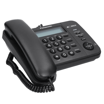 Телефон PANASONIC KX-TS560FXB - ЧЕРЕН