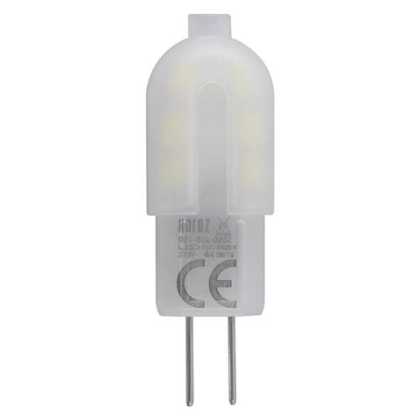 LED КРУШКА 2W G4 2700K 200Lm SMD LED  h37mm 220-240V   12242