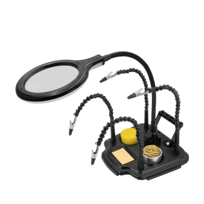 Поставка за запояване с лупа  SN-396N