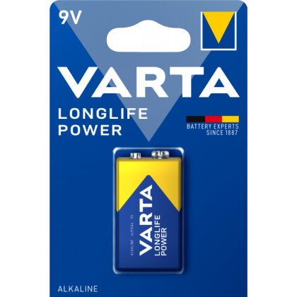 Батерия 9 V VARTA LONGLIFE POWER