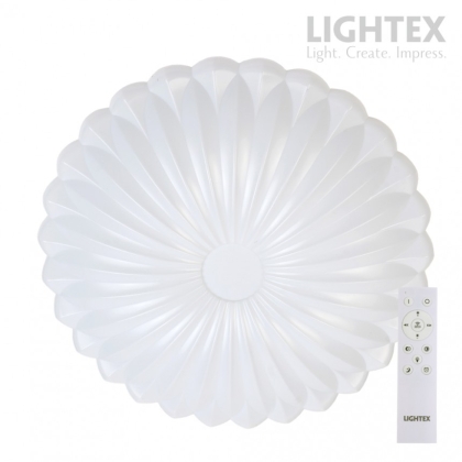 LED плафон VALERIE 72W max, 3000K-4000K-6500K 6800lm 220V,  димируем с дистанц. Ф500 mm
