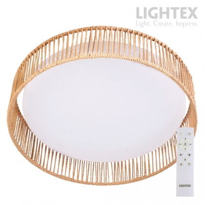 LED плафон SOUL 54W max, 3000K-4000K-6500K 4800lm 220V, димирируем с ДУ
