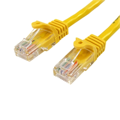 UTP Patchkabel Cat6 1 m прав,  жълт