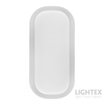 LED АПЛИК LAOS 15W 220V 4000К 1200LM БЯЛ IP65 256X127X55MM
