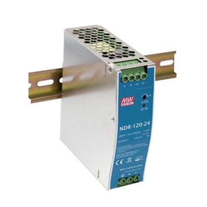 Захранващ блок NDR-120-48 за монтаж на DIN шина 48Vdc/2,5A