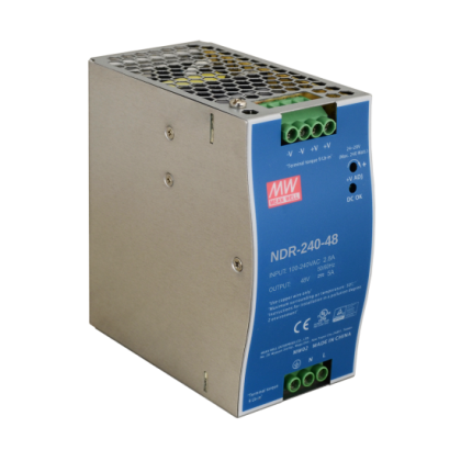 Захранващ блок NDR-240-48 за монтаж на DIN шина 48Vdc/5A