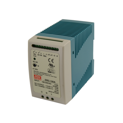 Захранващ блок DRC-100A за монтаж на DIN шина 12Vdc/4,5A