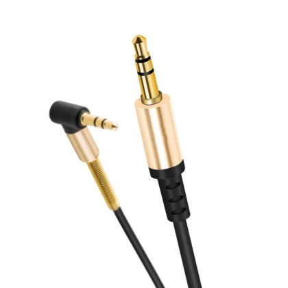 AUX кабел  3,5 mm м. / 3,5 mm м.   1 m    90 градуса