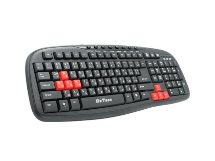 Клавиатура мултимедийна USB DeTech кирилизирана