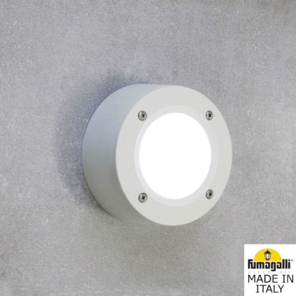 Фасаден осветител EXTRALETI 100 ROUND ST сив GX53 LED 3W  IP66 Fumagalli
