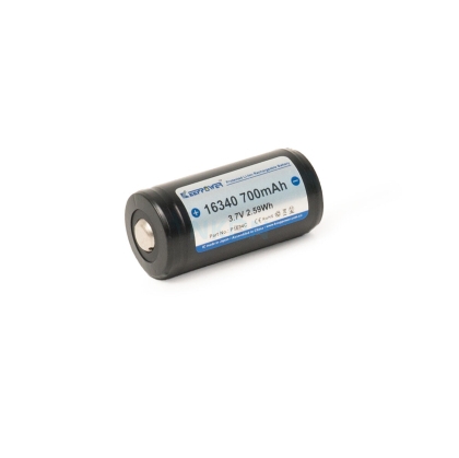 Батерия Keepower 16340 3.7V 700 mAh  1.4A  