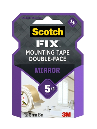 Интериорна двойнолепяща, монтажна лента, за огледала 3МScotch FIX