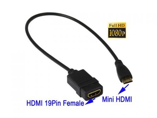 Кабел HDMI ж./ mini HDMI м.     S-PC-0338