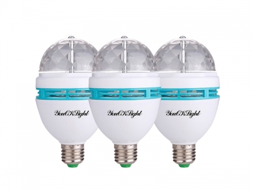 LED многосветни лампи 3 бр.     LED3302L
