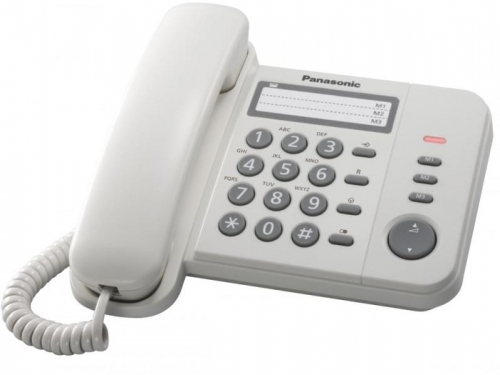 Телефон Panasonic KX-TS520 бял