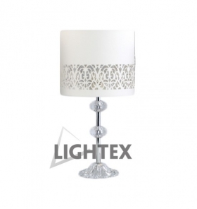 Настолна лампа MONDAY стъкло бяла   704RL0103030