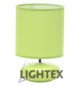 Настолна лампа ZUMBA керамика зелена   704RL0102022