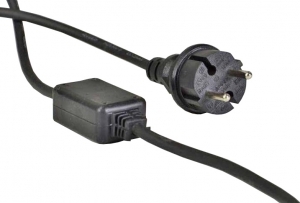 Захранващ кабел за светещ маркуч с лампички или LED