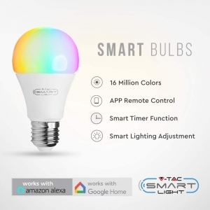 LED Крушка 11W E27 A60 SMART WIFI RGB + Топла и Студена Светлина   2752
