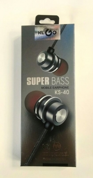 Слушалки - тапи с микрофон KS-40