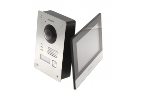 Комплект двупроводна видеодомофонна система DS-KIS703-P