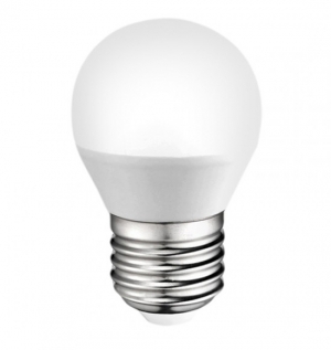 LED лампа Plastic. 5W 220V E27 P45 матирана WW 3000K Lightex       170AL0000533