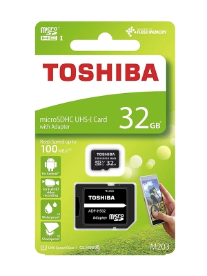 MicroSDHC  Flash Drive Toshiba 32GB UHS-I     105810