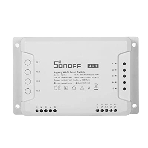 Wi-Fi IP ключ 4x10А / 2200W Sonoff 4CHR3