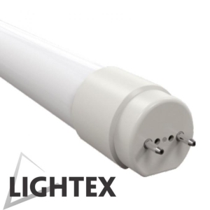 LED тръба Т8 10W NW 6500K 600mm  едностранно захранване стъклена Lightex  173AL0020123