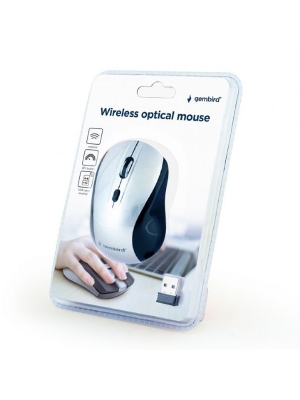 Оптична мишка USB  GEMBIRD MUSW-4B-02-BS
