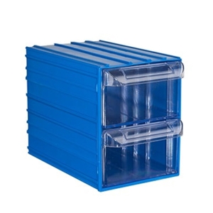 Пластмасова кутия с 2 чекмеджета 202-2
