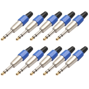 6.35 Gold-plating Stereo Microphone Audio Plug