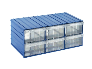 Пластмасова кутия с 6 чекмеджета 120-6