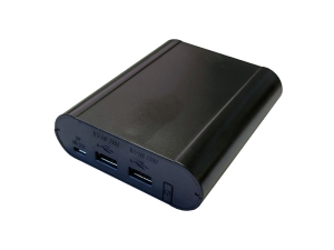 USB зарядно 4х18650 2xUSB  2.2A