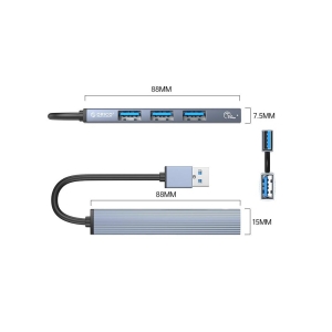 USB 3.0 хъб А / 4хUSB A   ORICO