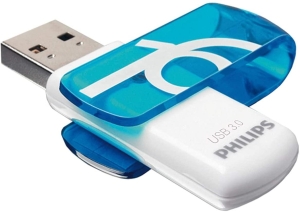 USB 3.0 16GB VIVID PHILIPS - СИН
