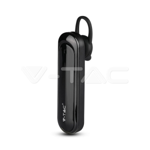 Bluetooth слушалка 170 mAh,  черна