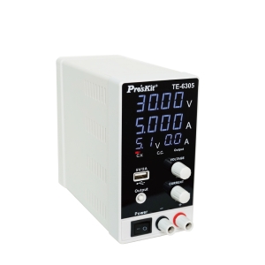 Лабораторно захранване 0-30 V / 0-5 A  Proskit TE-6305F