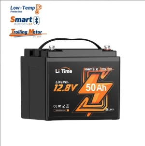 Акумулатор LiFePO4 12 V 50 Ah ТМ Bluetooth