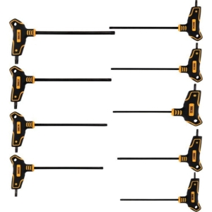 Комплект Т-образни отвертки VOREL, TORX, Tx10 - Tx50, 9 части