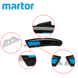 Професионален обезопасен макетен нож SECUPRO MEGASAFE    MRTR 116006