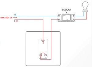 Wi-Fi IP ключ 10А / 2 000 W  Sonoff BASICR4