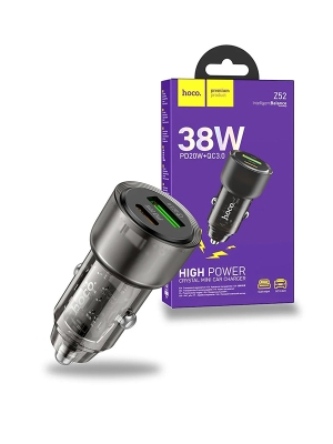 Зарядно за кола  PD20W+USB18W HOCO Z52