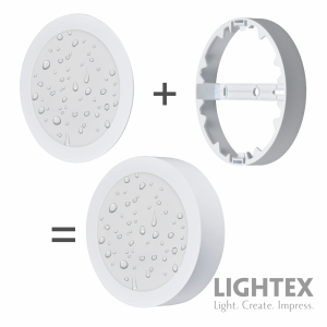 LED луна 9W 725 lm IP54 CCT CARO N